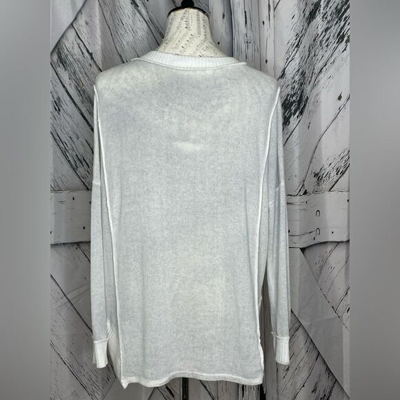 Vintage Havana B-Neck Sweater Oversized Size S - Picture 3 of 5